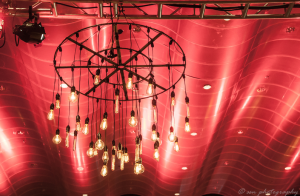 Tulsa Wedding String Light Chandelier