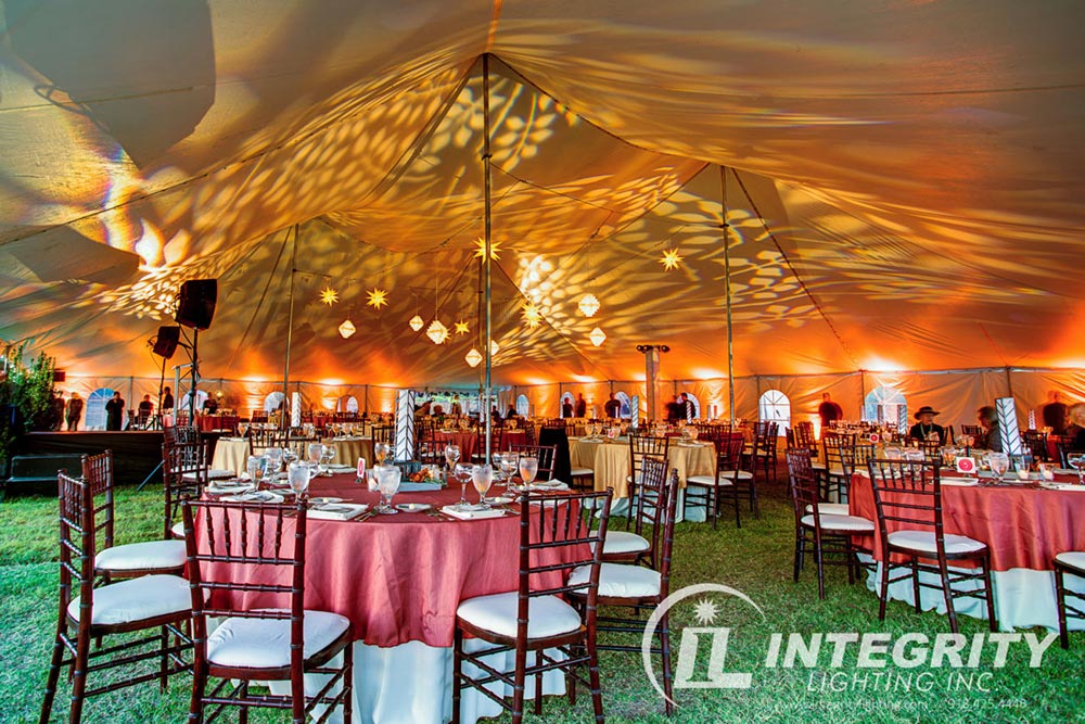 Tent Lighting for Weddings & Events!