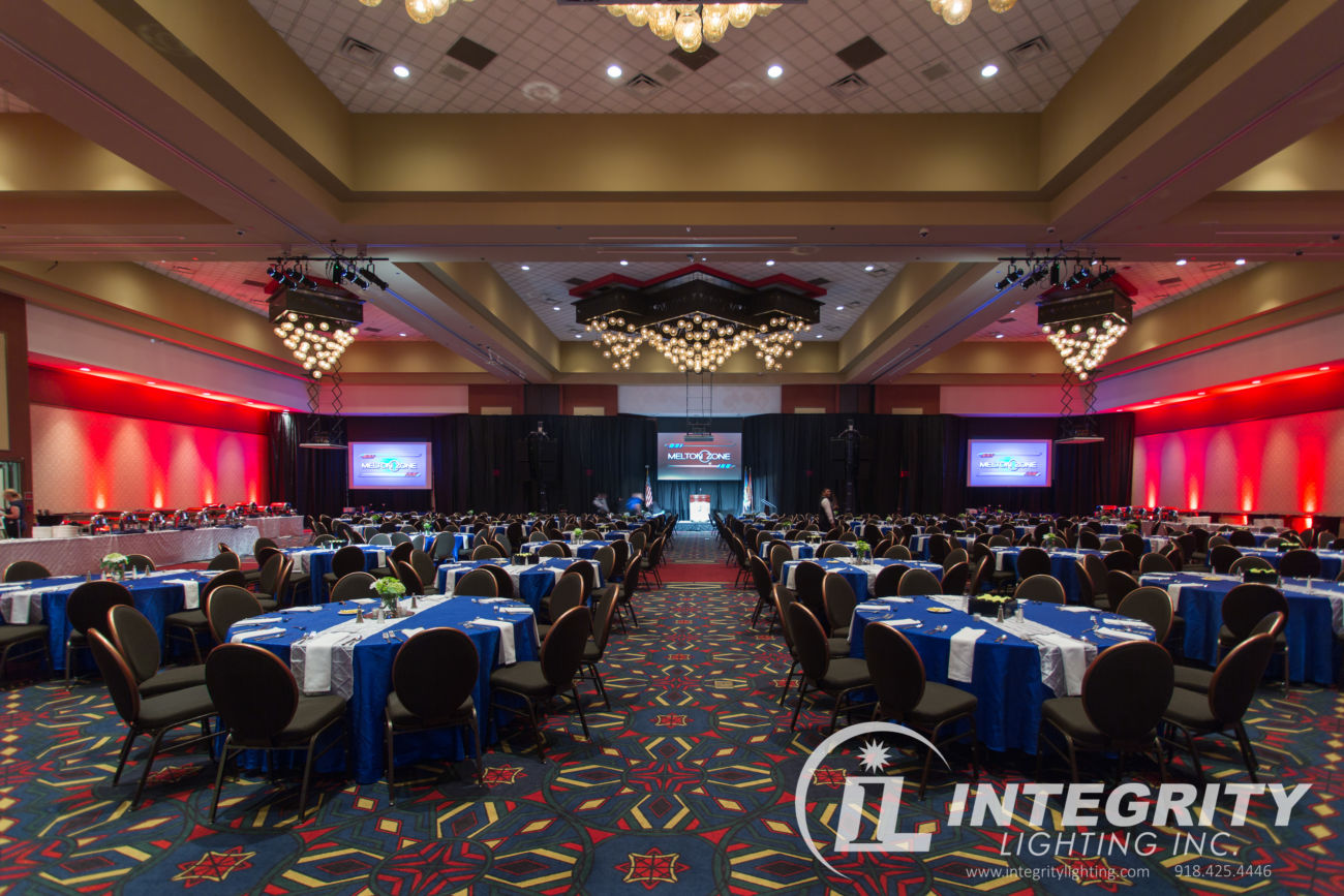 Hard Rock Casino Tulsa Event Lighting Integrity Lighting