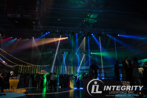 Union High School Tulsa Oklahoma Prom Lighting  Beams