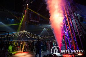 Union High School Tulsa Oklahoma Prom Lighting Jet